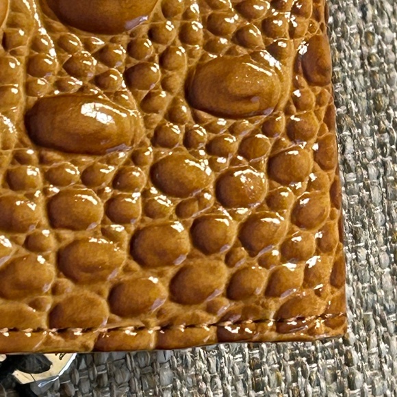 NWT Brahmin Ady Wallet Dark Rum Melbourne Leather Wallet - Picture 4 of 9